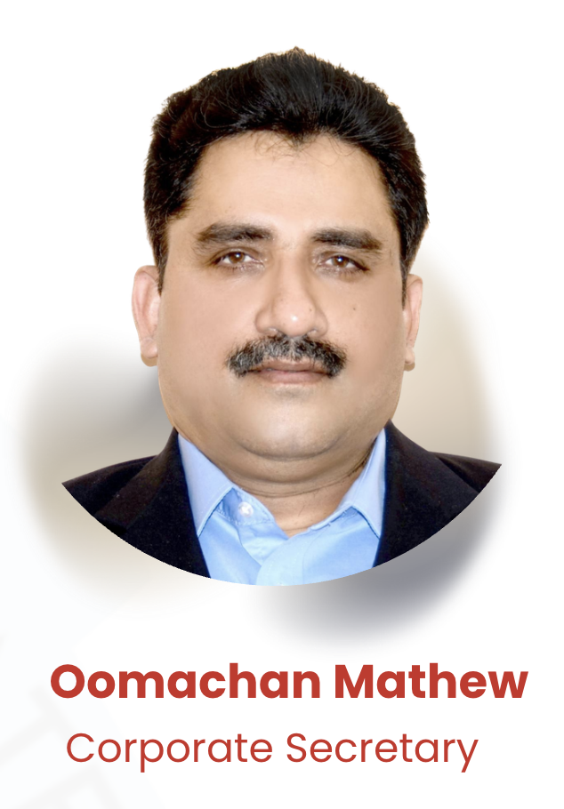 Oomachan Mathew - Corporate Secretary